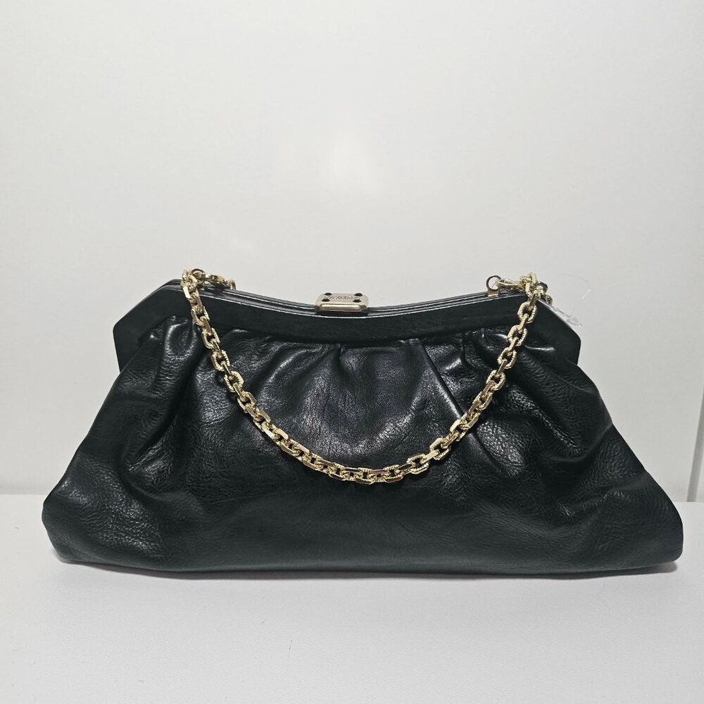 Authentic MCM two way clutch bag